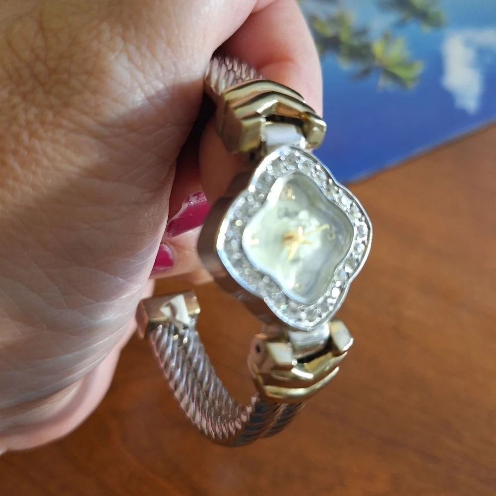 Collezio Abalone Cuff Watch